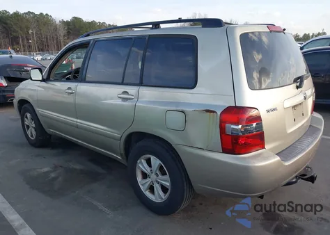 2006 Toyota Highlander z USA, uszkodzony, nr VIN JTEGD21AX60155021
